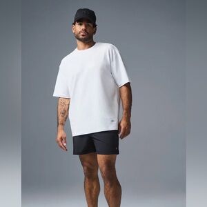 Alo Yoga Double take short sleeve white medium-brand new W/O tags